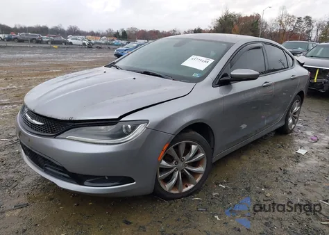 2015 Chrysler 200 S from USA, damaged, VIN 1C3CCCBB2FN723515